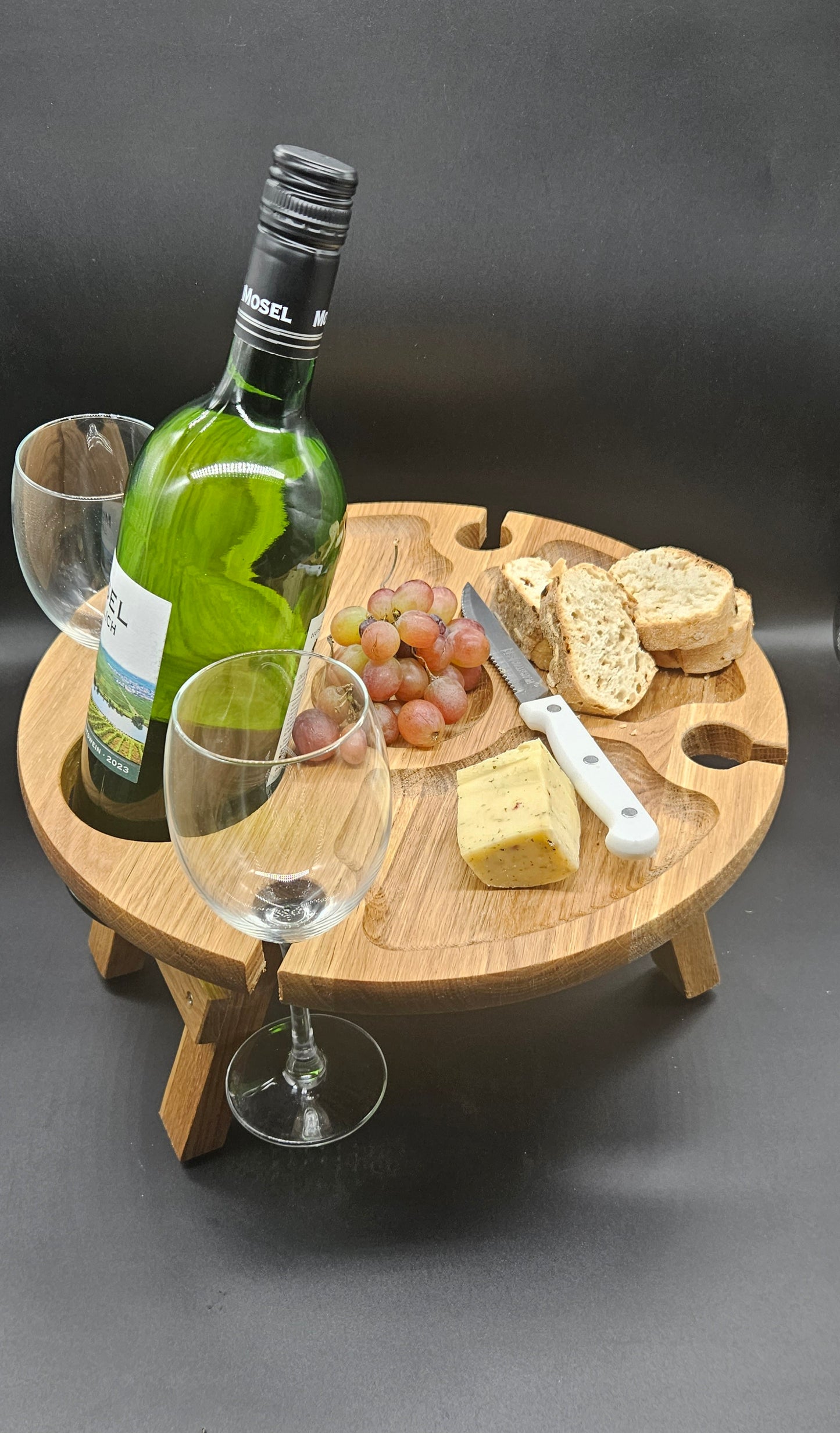 Picknick Buttler Wein - Getränkeflaschen & Snacks