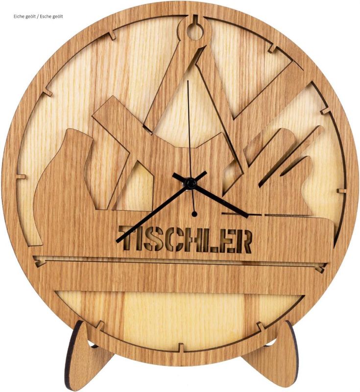 Wanduhr "Tischler/Schreiner"