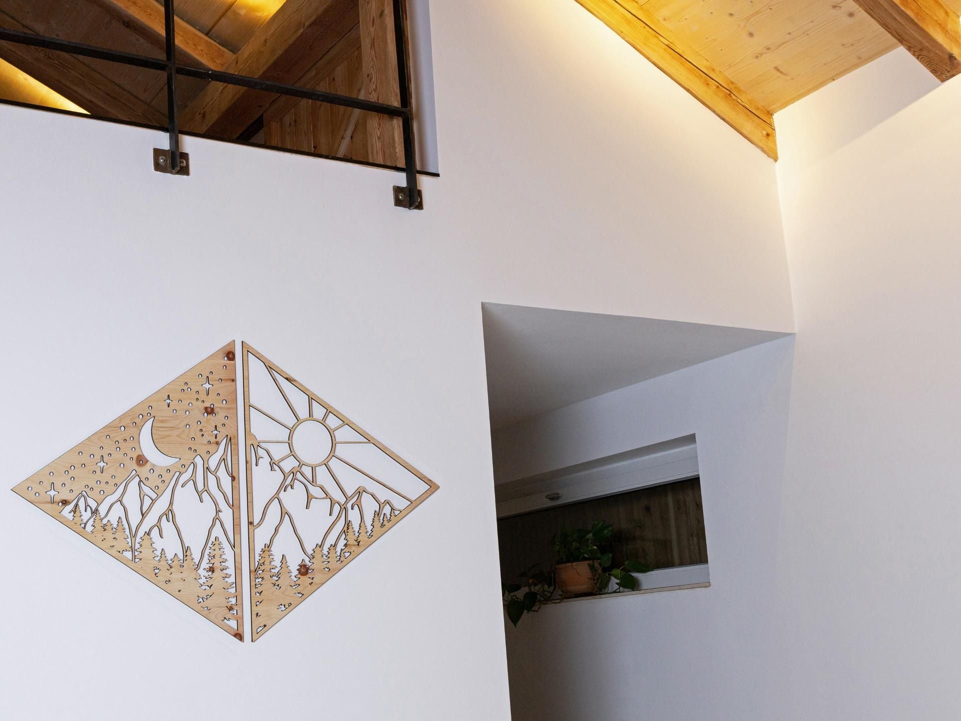 Wandbild "Bergpanorama"