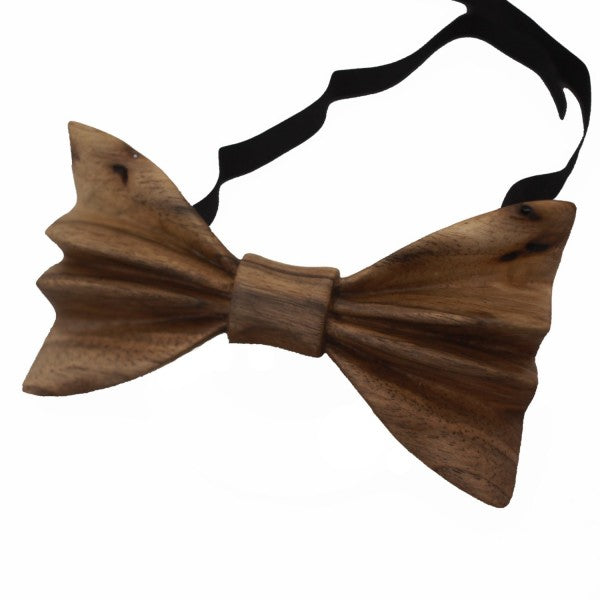 Holz-Fliege "Paris" aus Nussbaum