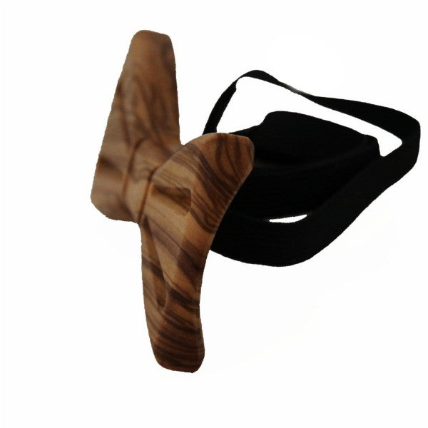 Holz-Fliege aus Olivenholz "Bologna"