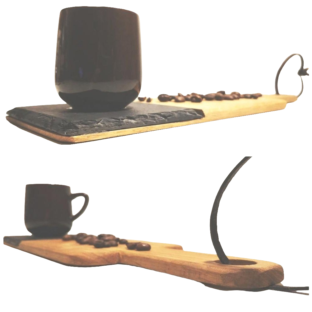 H&S "Woodling" Servierbrettchen *PERSONALISIERBAR*