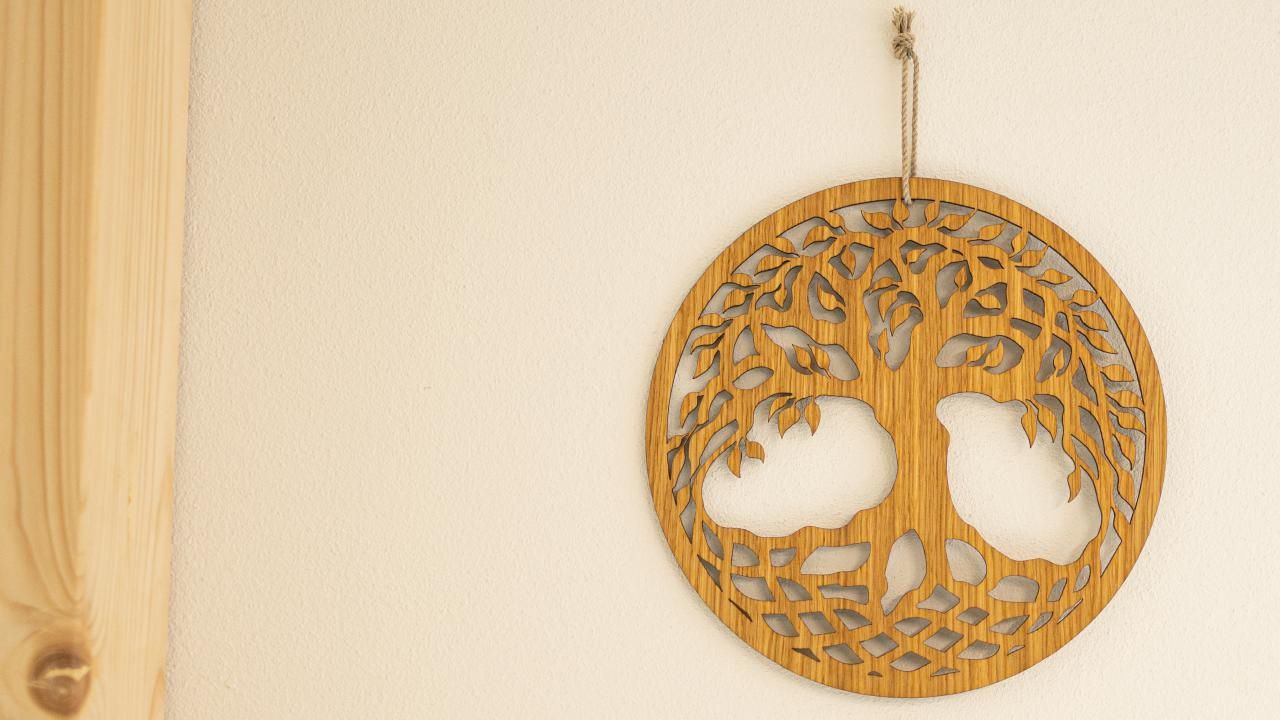 Lebensbäume - Set zum Aufhängen - Woodequipment24