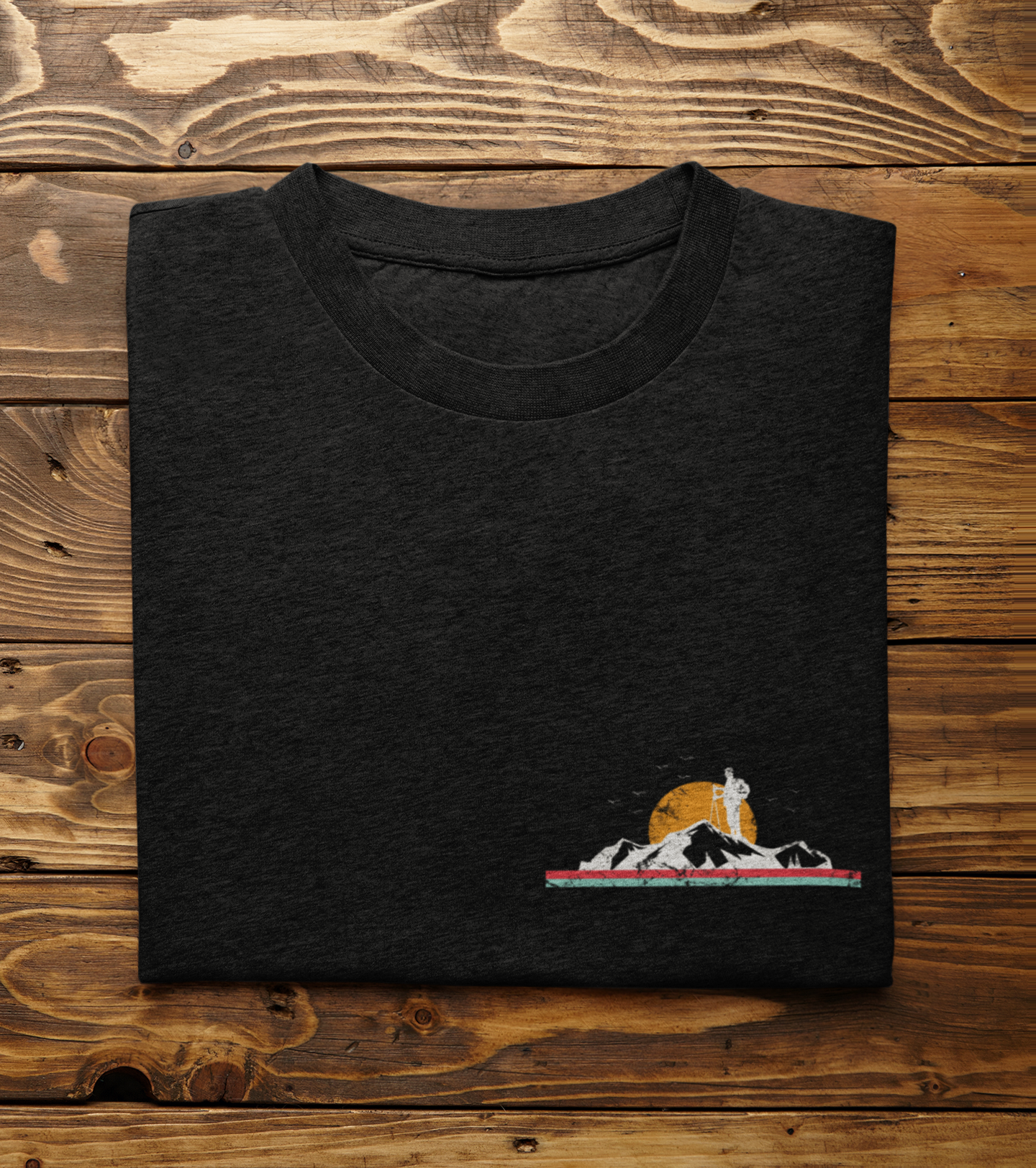 Bio-Baumwoll T- Shirt - "Bergsteiger"