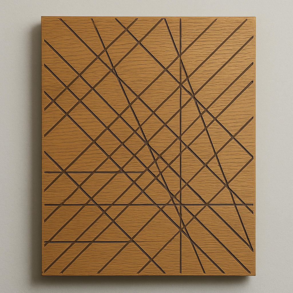 Eichenholz Wandbilder, gelasert 45x60cm