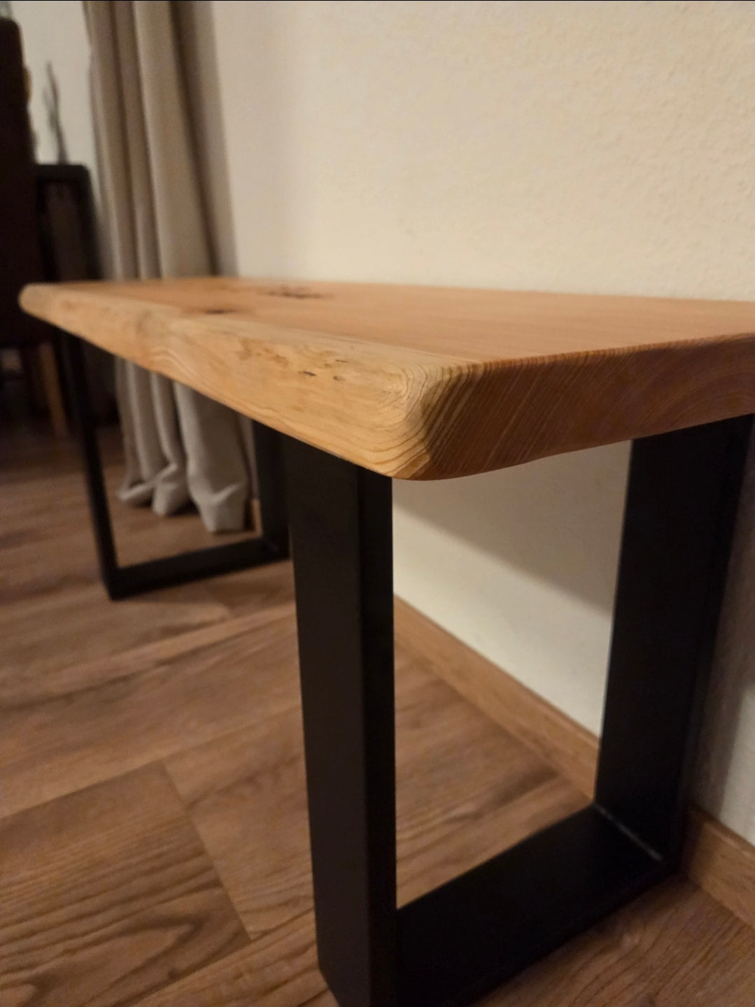 Sitzbank aus Massivholz zum gravieren *Personalisierbar* I Hochzeit I Rente I Geburtstag