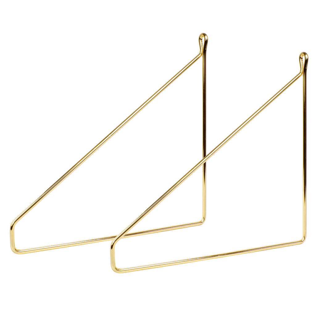 Wandregal aus massiver Eiche geölt – 200 mm tief, 250 mm breit – mit Metallhaltern | Handgefertigtes Regalbrett | Kleines Regal für Küche, Bad & Wohnzimmer | Sondergrößen möglich