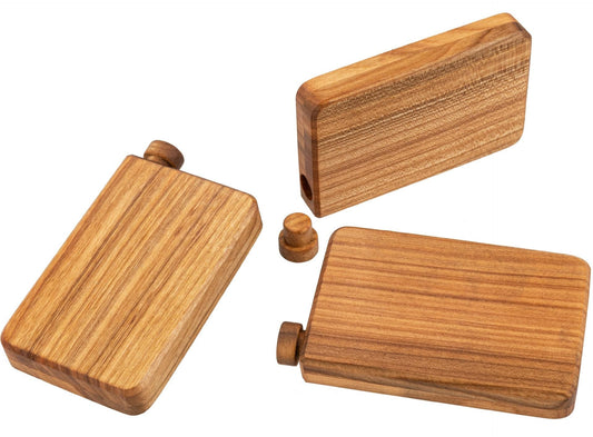 Flachmann aus Holz
