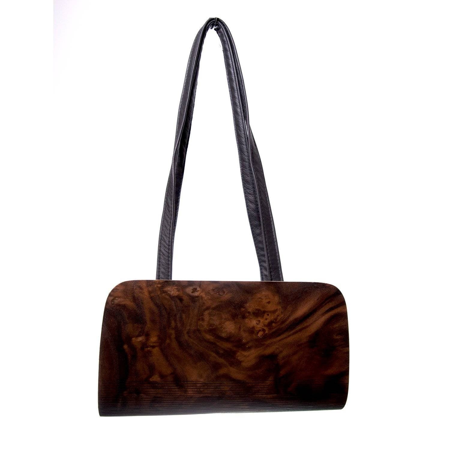 Handtasche Holz, Holzhandtasche Nussbaum, Geschenk für Sie, Valentinstag, Geburtstag, Weihnachten