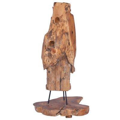 Weinregal, Weinflaschen Aufbewahrung Holz, Weinschrank in Skulpturen Optik