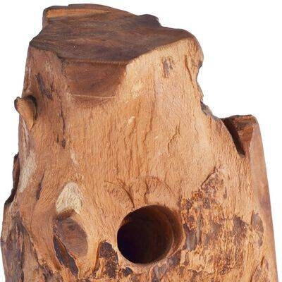 Weinregal, Weinflaschen Aufbewahrung Holz, Weinschrank in Skulpturen Optik