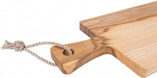 Baguette Brett, langes Schneidebrett, Schnittbrett Massivholz