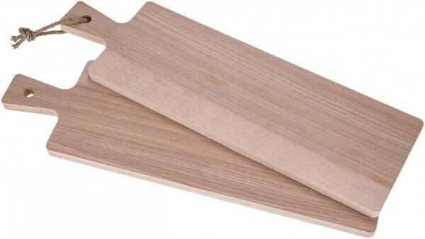 Baguette Brett, langes Schneidebrett, Schnittbrett Massivholz