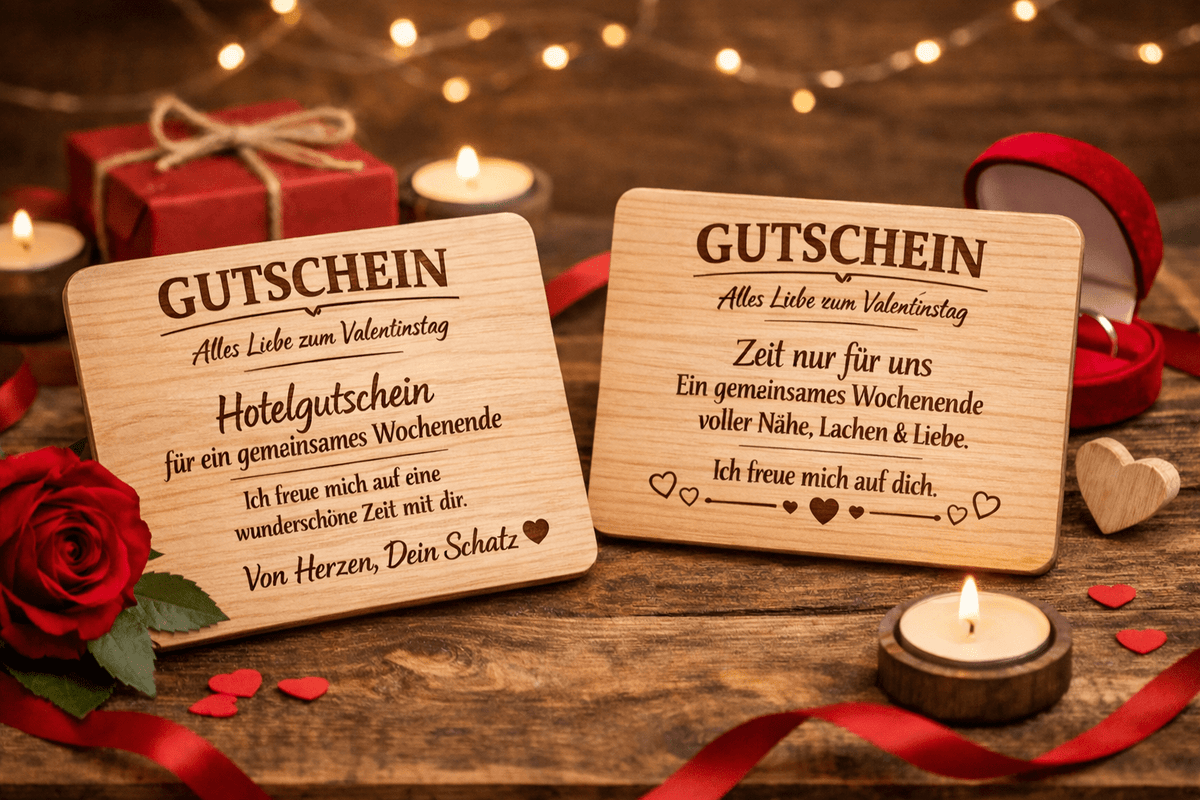 Hochzeitsgeschenke aus Holz