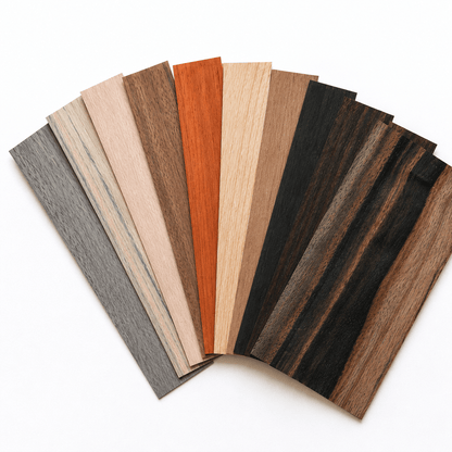 Zehner-Set Echtholzfurnier 20 × 10 cm, 0,4 mm, für Laser- und Bastelarbeiten – weiteres Produktbild 2