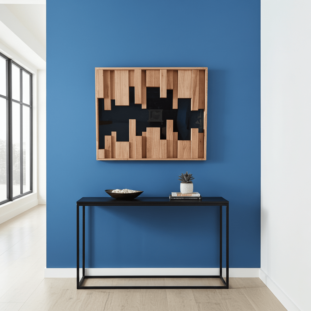3D Wandbild "Stabka" moderne Holz - Kunst für die Wand - Woodequipment24