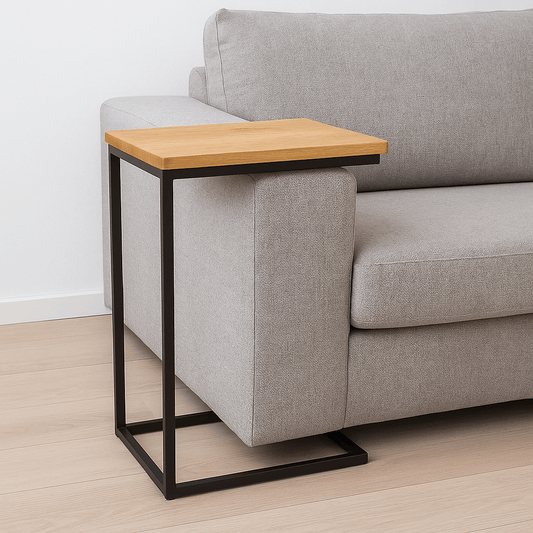 Beistelltisch C - Form - Woodequipment24