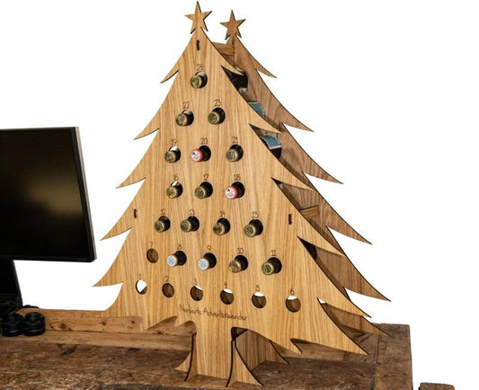 Bier Adventskalender für 24 Flaschen - Woodequipment24