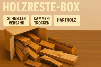 Hartholz Mix 5kg – Tischlerei - Reste – Ideal für Bastler, Modellbau & Epoxid - Projekt - Woodequipment24