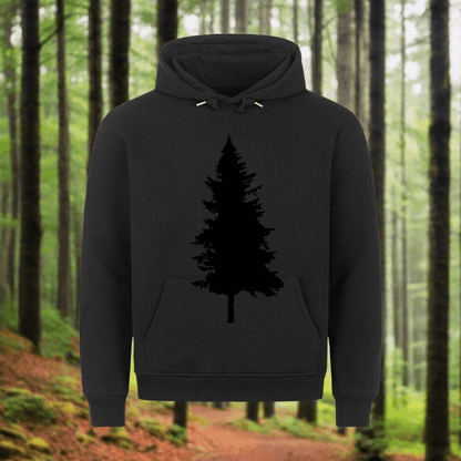 Hoodie - Mit Taschendruck "Baumliebe" - Woodequipment24