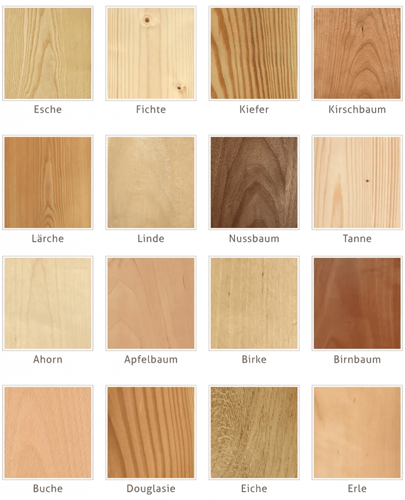 Massivholzleisten - Set – Premium - Holzsorten für DIY, Handwerk & Modellbau - Woodequipment24
