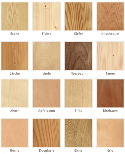 Massivholzleisten - Set – Premium - Holzsorten für DIY, Handwerk & Modellbau - Woodequipment24