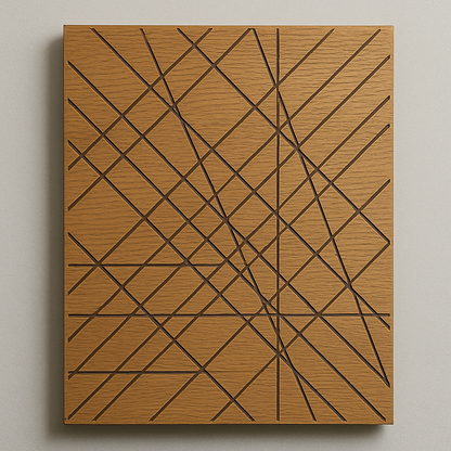 Eichenholz Wandbilder, gelasert 45x60cm