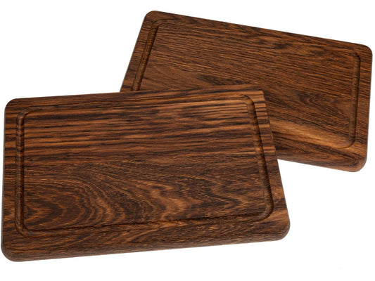 Schneidebrett Moor - Eiche "Wantana" mit Saftrille - Woodequipment24