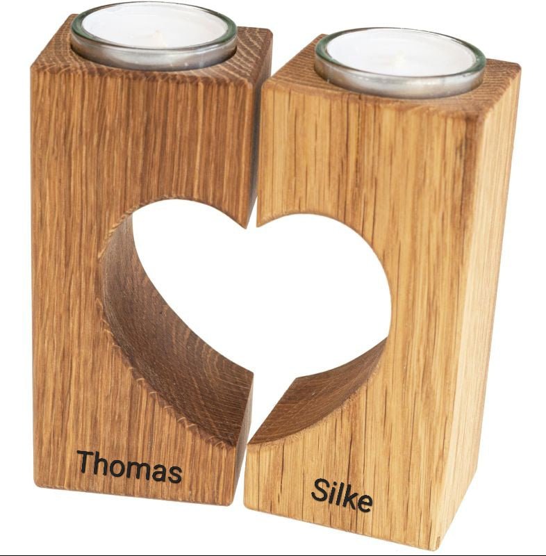 Teekichthalter - Set "Inko" *PERSONALISIERBAR* - Woodequipment24