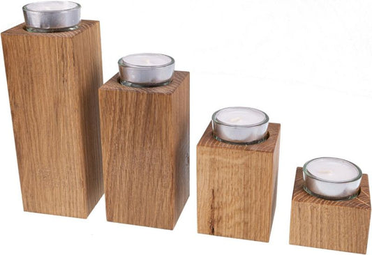 Teelichthalter - "Adventskranz" - Woodequipment24