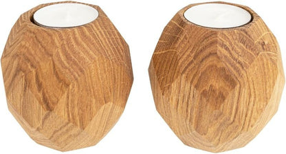 Teelichthalter Set "Diamond" - Woodequipment24