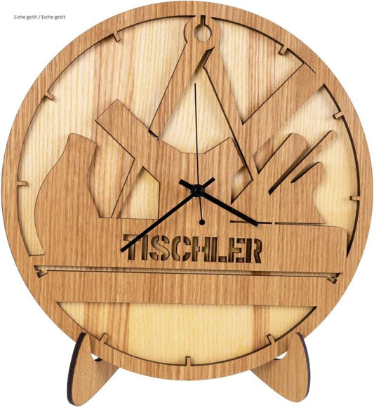 Wanduhr "Tischler/Schreiner" - Woodequipment24