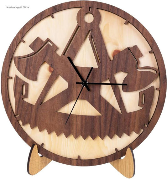 Wanduhr "Zimmermann" - Woodequipment24