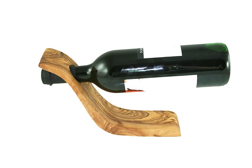 Weinflaschenhalter "Welle" - Woodequipment24