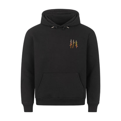 Baumwoll Hoodie - "Drei Fichten" - Woodequipment24