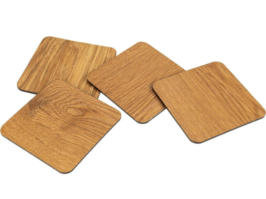 Untersetzer "Fleckano" , Glasuntersetzer *PERSONALISIERBAR* - Woodequipment24